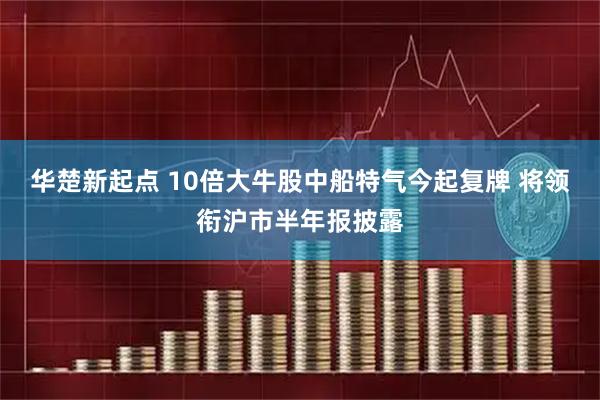 华楚新起点 10倍大牛股中船特气今起复牌 将领衔沪市半年报披露